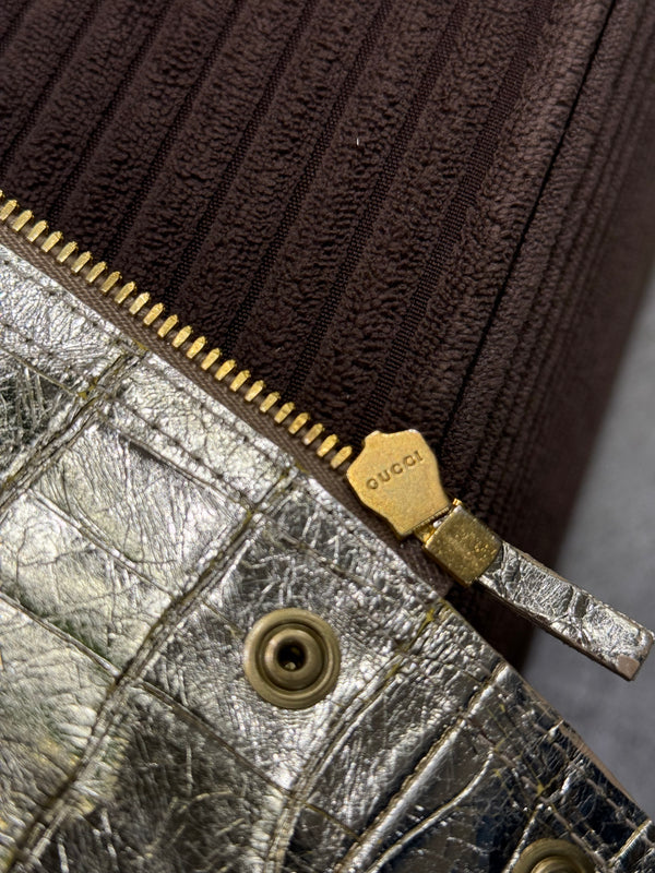 S/S2010 Gucci by Frida Giannini runway real alligator biker jacket