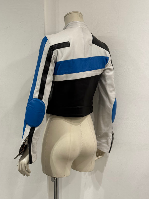 S/S2001 Dolce & Gabbana biker leather jacket