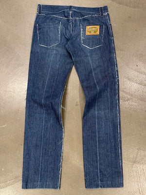 2000s Dolce & Gabbana distressed jeans