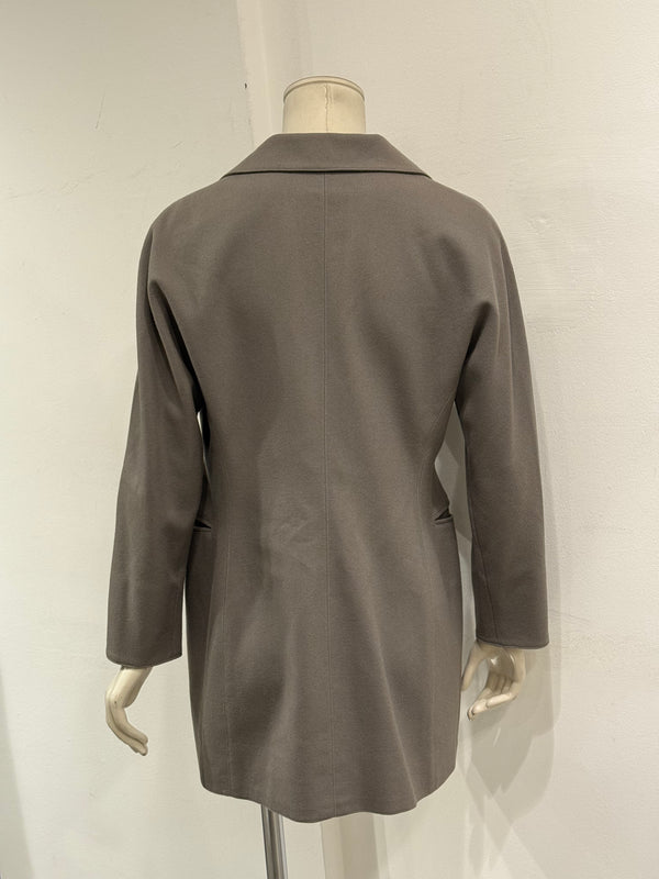 1990s Claude Montana double-breasted wool coat