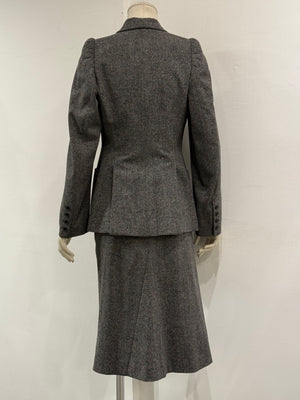 A/W2000 Alexander McQueen tailored set blazer & skirt