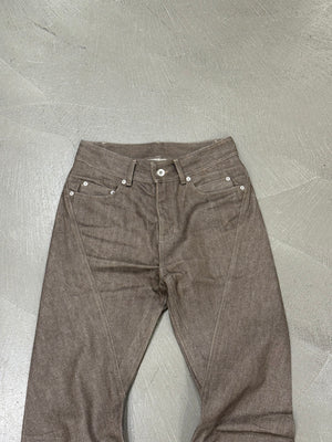 2022 Rick Owens “Bias Bootcut” flared denim