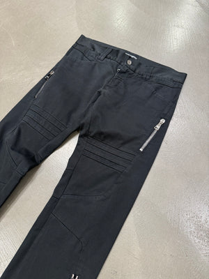 A/W2008 Dolce & Gabbana multi zipper biker pants