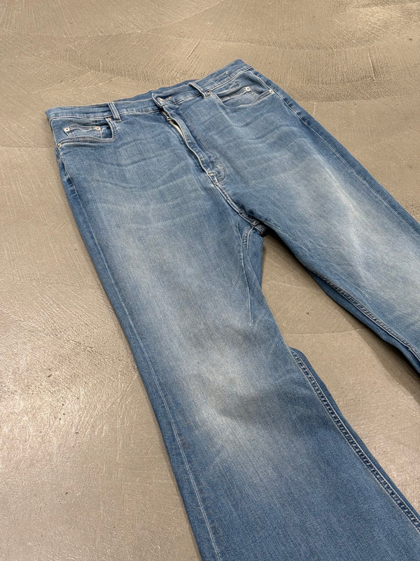 Rick Owens Bolan flare denim jeans