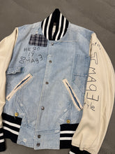 Load image into Gallery viewer, 2019 Greg Lauren deconstructed varsity jacket
