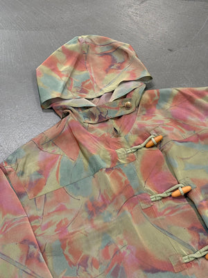 1990s Emporio Armani iridescent camo coat