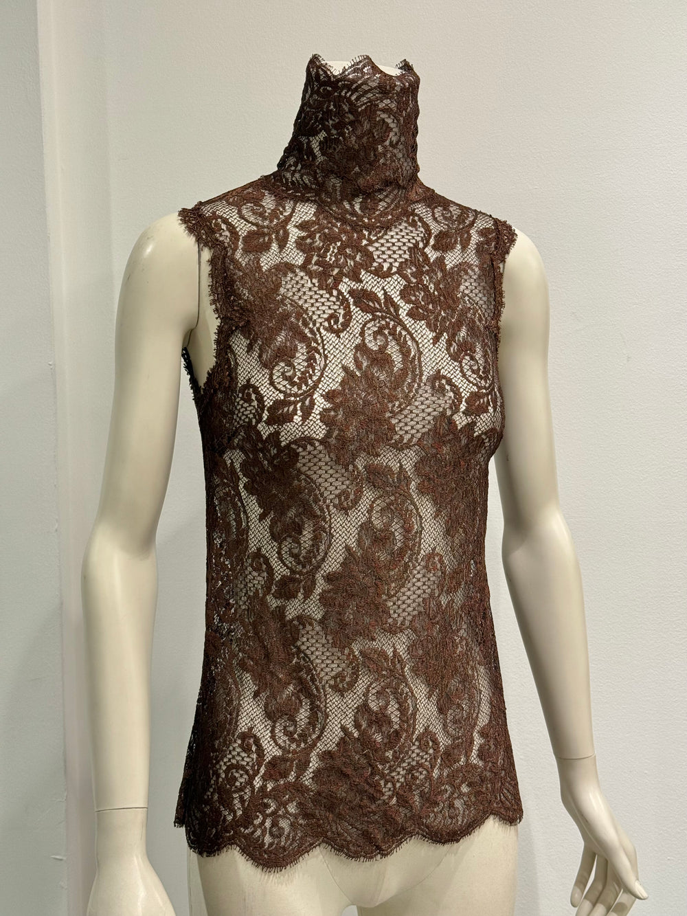 1990s Dolce & Gabbana lace top