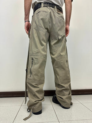 AW2003 Dolce & Gabbana runway sample bondage cargo pants