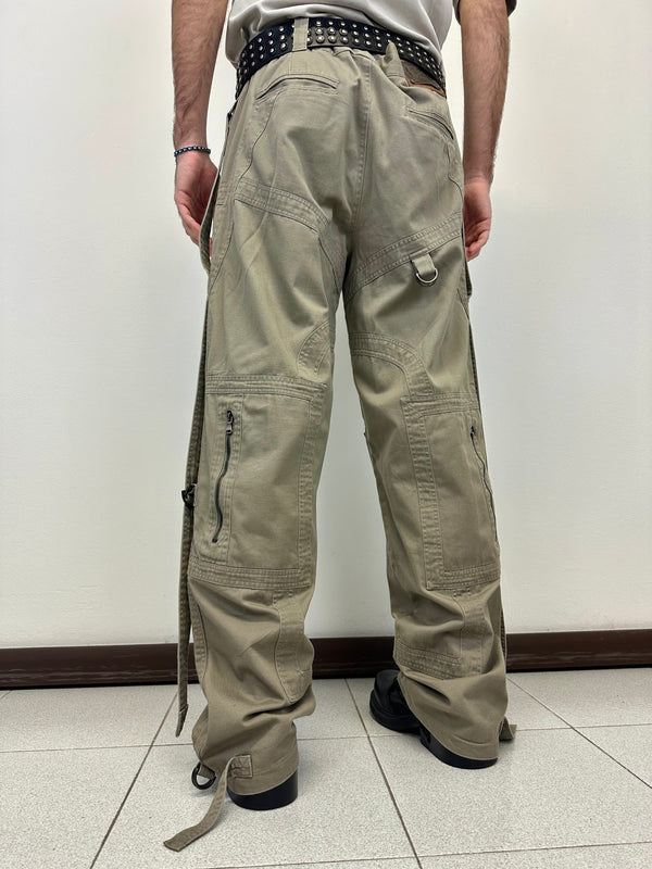 AW2003 Dolce & Gabbana runway sample bondage cargo pants