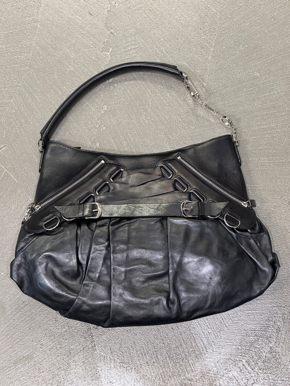 2005 Dior by John Galliano Ballet Corset Plain Bag