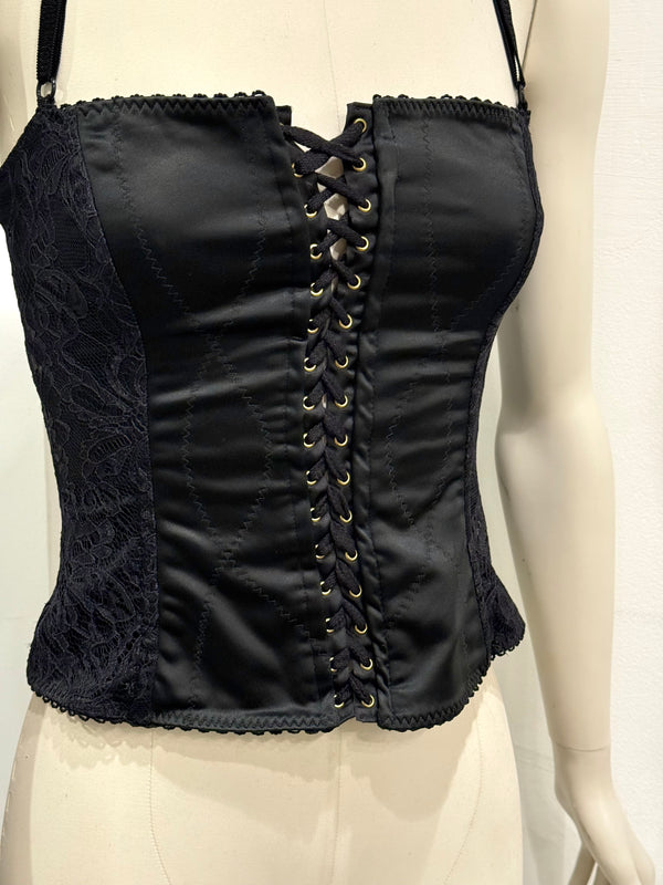 2000s Dolce & Gabbana lace-up corset