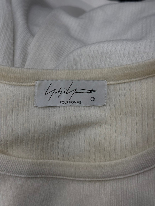2020s Yohji Yamamoto oversized printed crewneck