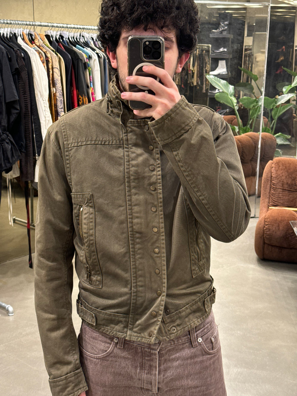 2003 Dsquared2 military boxy jacket