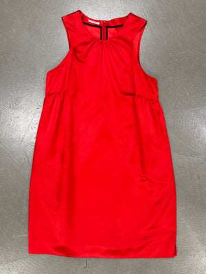 2008 Miu Miu bow detail sleeveless dress