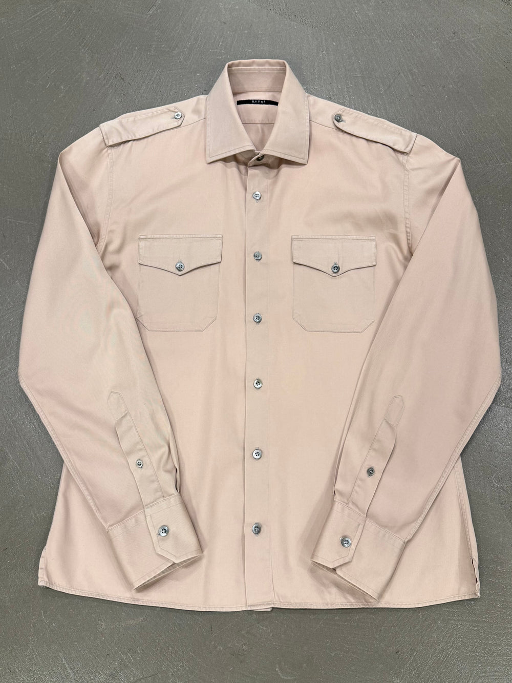 2000s Gucci by Tom Ford military shirt