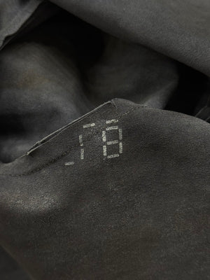 2000s Maison Margiela artisanal leather jacket