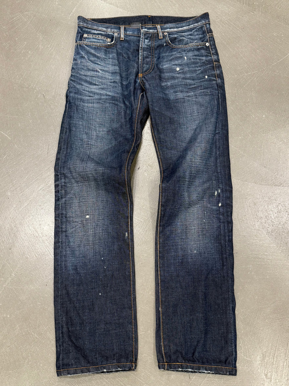2000s Dior faded jeans