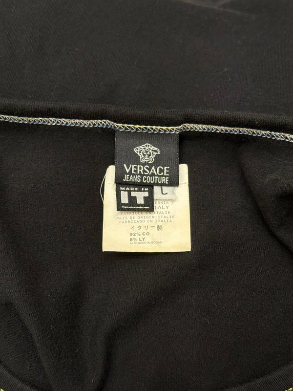 2000s Versace embellished cross tank top