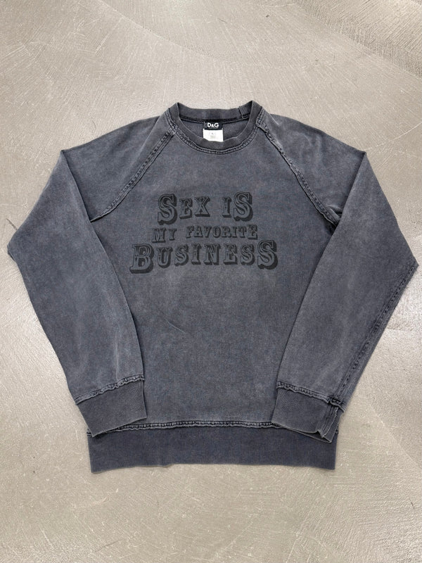 2003 Dolce & Gabbana “Sex is my favourite business” sweatshirt