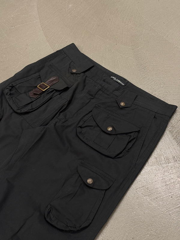 2000s Dolce & Gabbana multi-pocket cargo pants