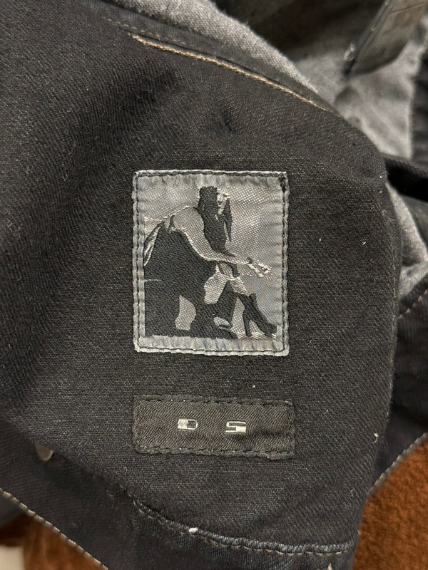 S/S2014 Rick Owens “Vicious” Slave hybrid leather sleeves jacket