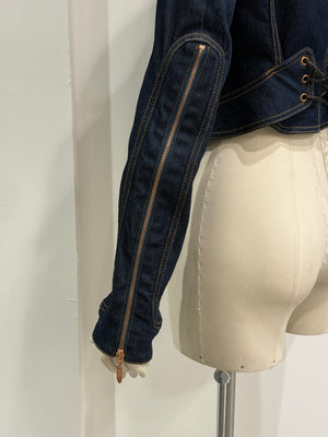 S/S2002 Roberto Cavalli iconic denim jacket