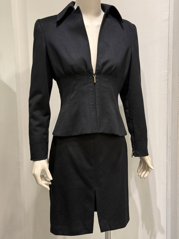 S/S2002 Gianni Versace set with corseted jacket