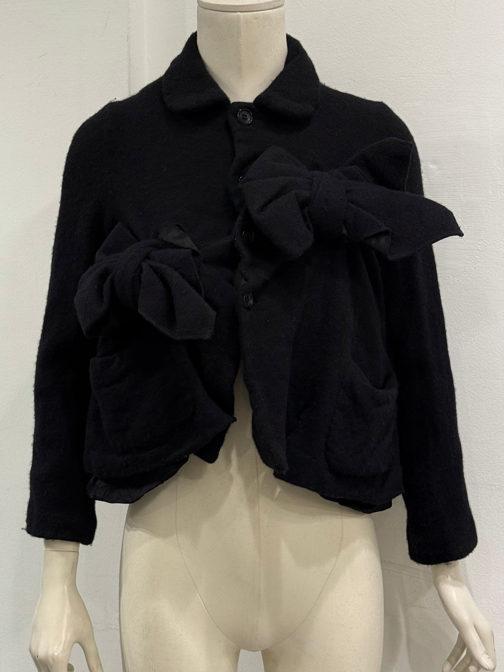 2020s Comme des Garçons deconstructed knots jacket