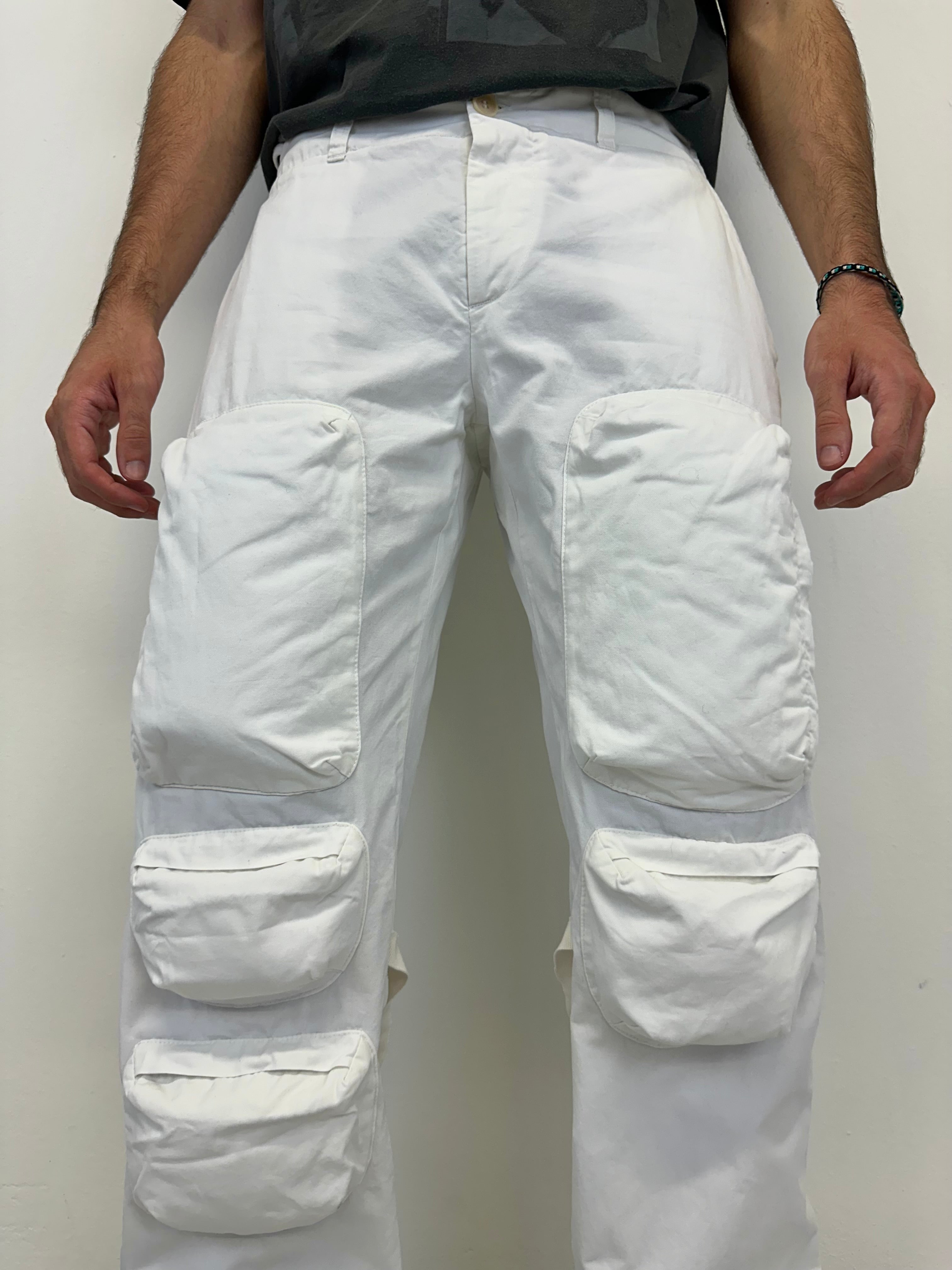 SS2000 Helmut Lang 3D pockets cargo pants