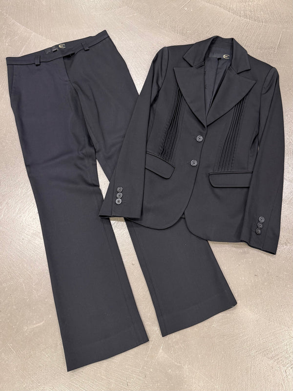 2000s Cavalli tailored blazer and pants suit