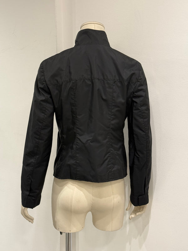 1999 Miu Miu hidden pocket technical utility nylon jacket