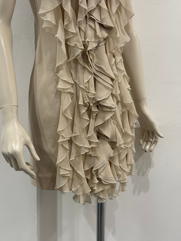 2000s Plein Sud ruffle mini dress