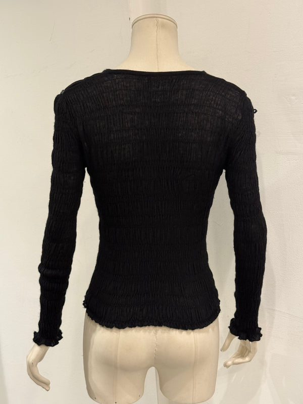 A/W2003 Christian Dior by John Galliano cachemire and silk bondage knit