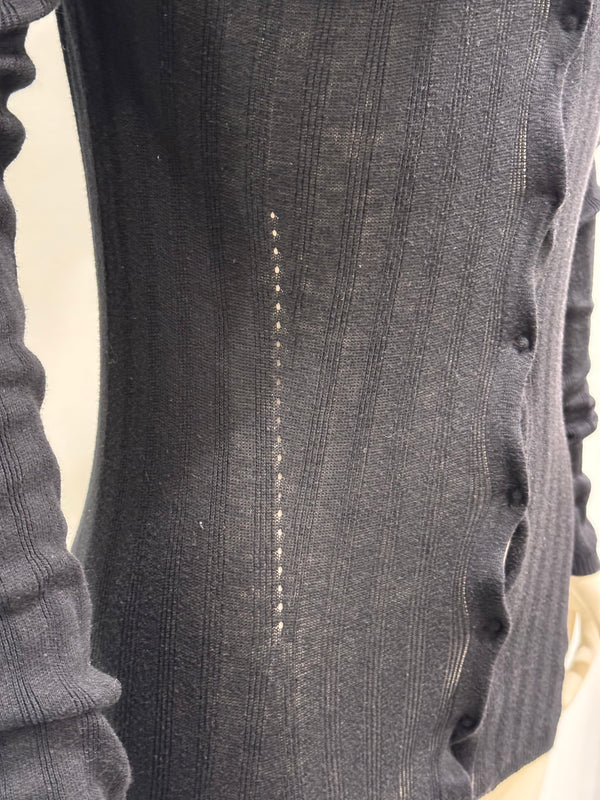 2000s Ann Demeulemeester elongated sleeve cardigan