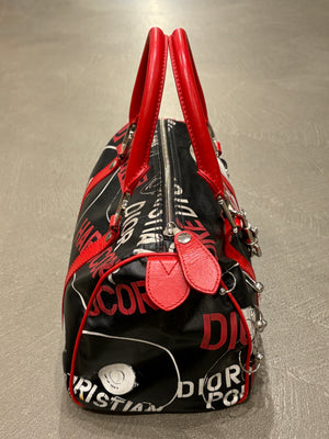 2004 Dior by John Galliano hardcore collection Boston bag