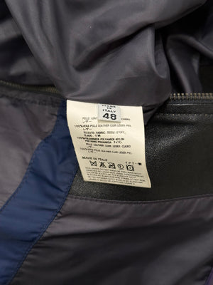 S/S2007 Maison Margiela patchwork paneled bomber jacket