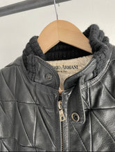 Load image into Gallery viewer, 1980s Armani leather bomber jacket
