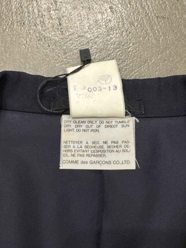 1990s Comme des Garçons patchwork paneled suit set