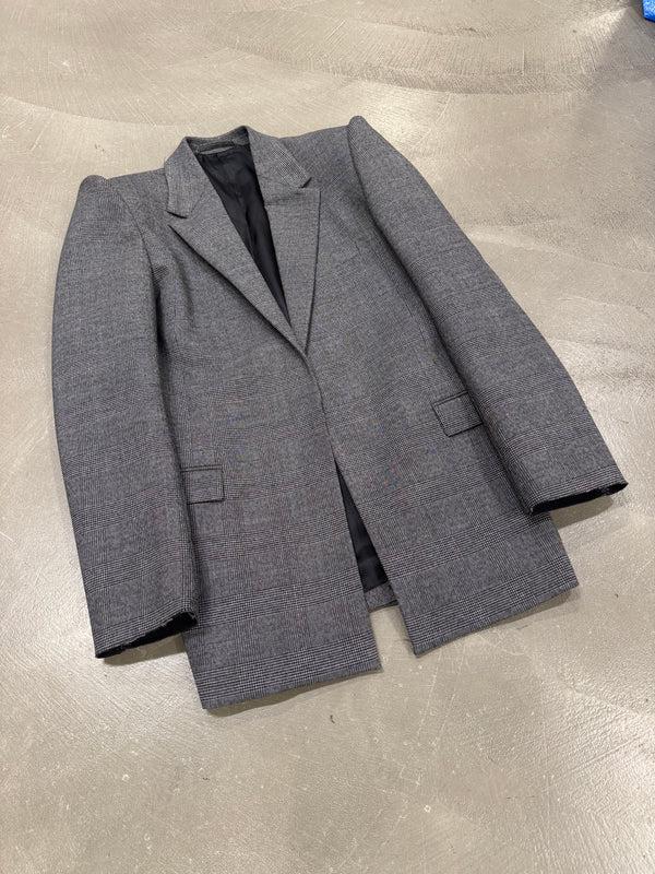 A/W2019 Balenciaga runway suspended shoulder blazer jacket