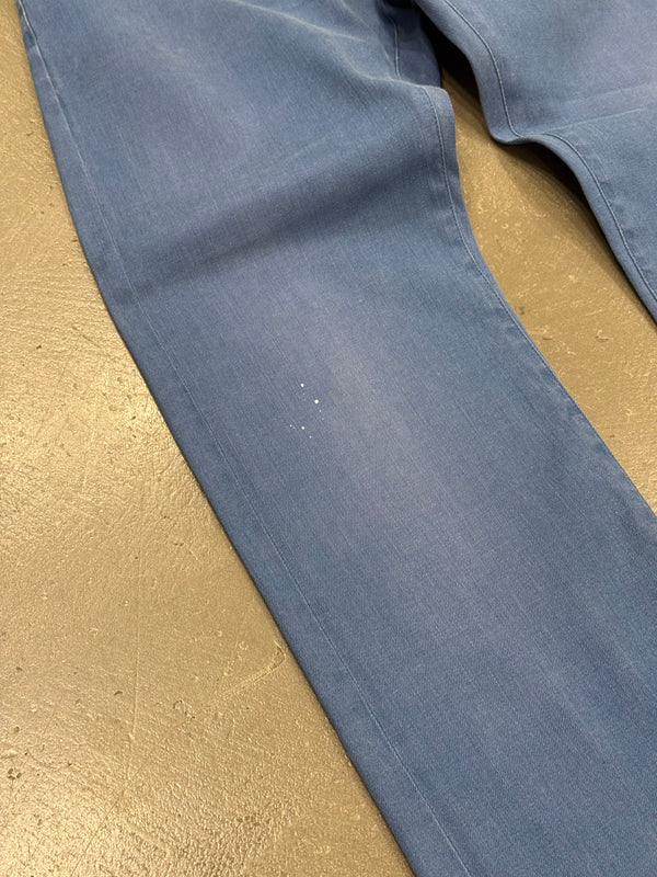 2000s Dior blue faded jeans