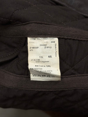 2004 Emporio Armani biker leather jacket