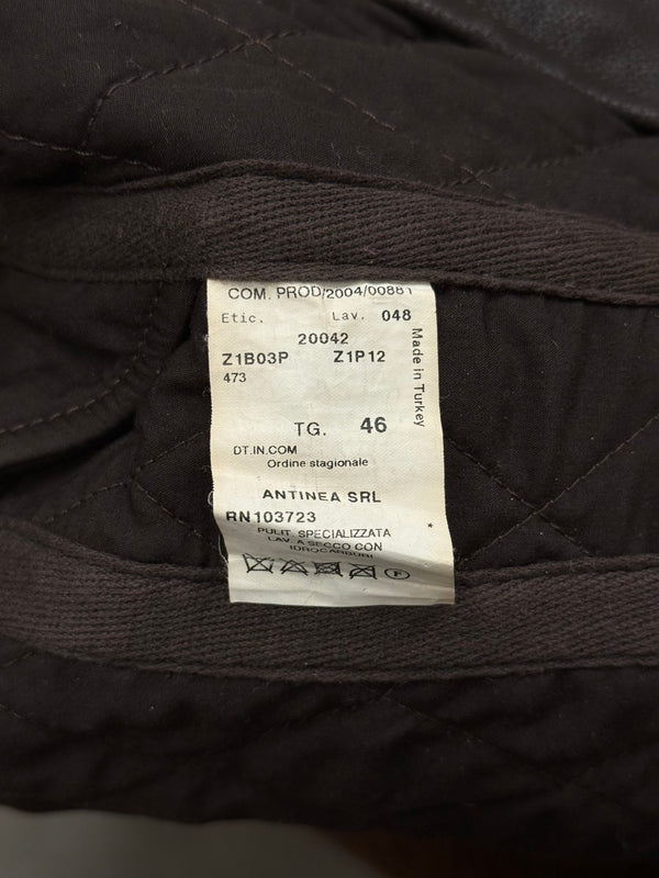 2004 Emporio Armani biker leather jacket