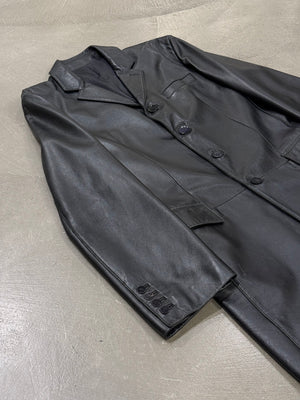 2000s Jean Paul Gaultier leather coat
