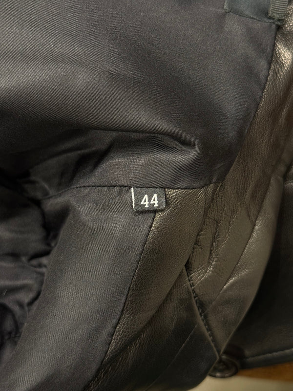 F/W2003 Gucci by Tom Ford corset belted leather jacket