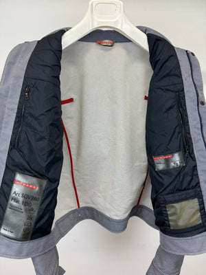 2000s Prada biker cotton jacket