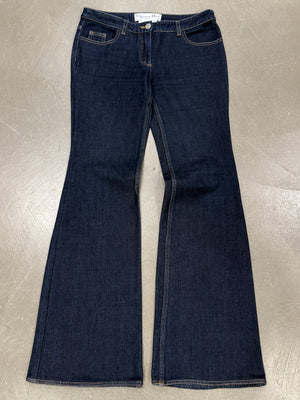 2000s Christian Dior by John Galliano flared jeans