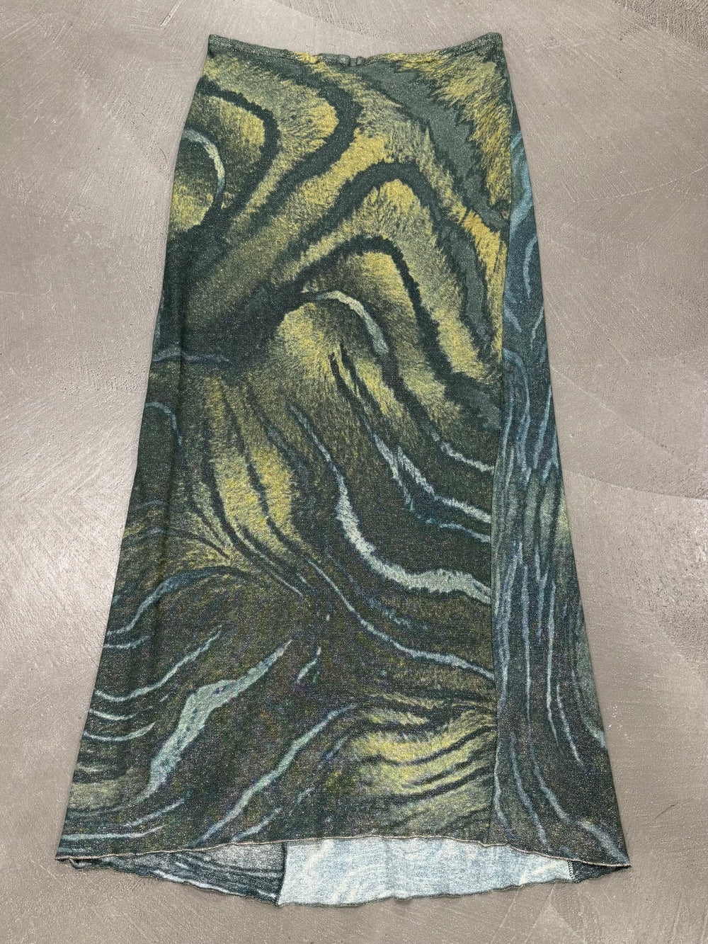 2000s Roberto Cavalli embellished midi skirt