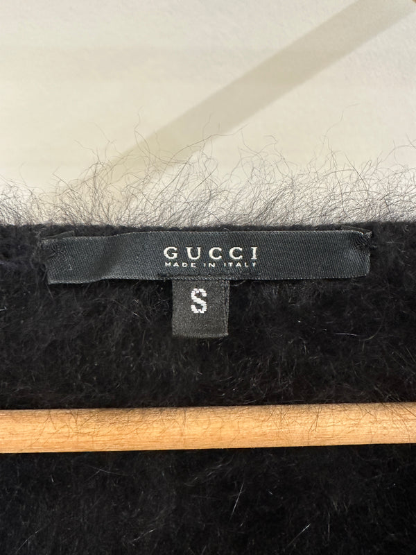 AW2001 Gucci by Tom Ford angora top