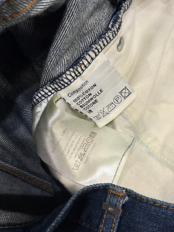 2000s Dior raw denim