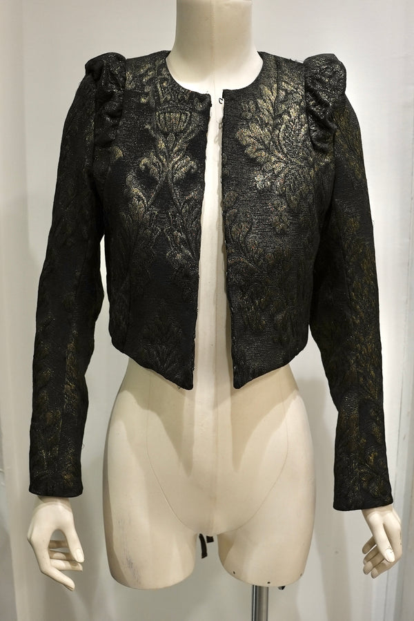 A/W2020 Ann Demeulemeester runway damask jaquard jacket